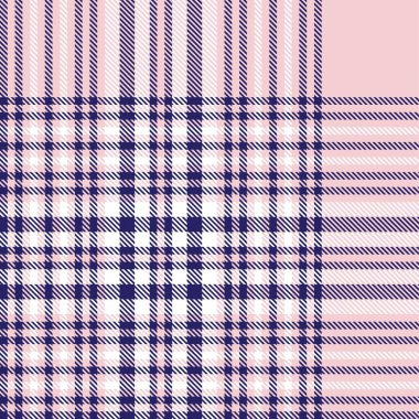 Pembe denizci Glen Ekose desenli moda tekstil ve grafikleri için uygun.