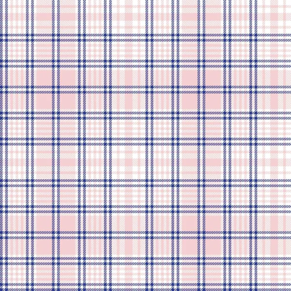 Pink Navy Glen Xadrez Texturizado Padrão Sem Costura Adequado Para —  Vetores de Stock