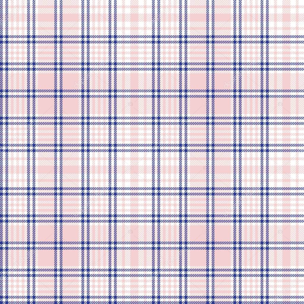 Pink Navy Glen Plaid textured seamless pattern suitable for fashion textiles and graphics