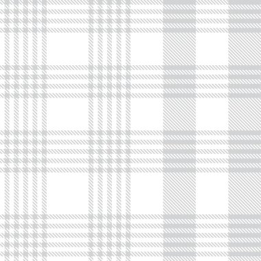Beyaz Glen Ekose desenli, moda tekstil ve grafikleri için uygun.