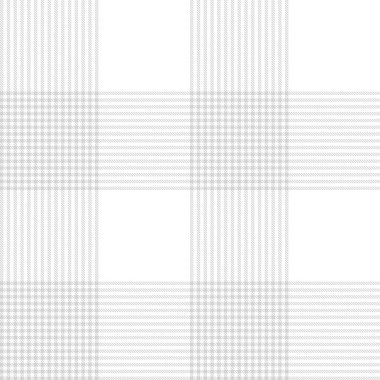 Beyaz Glen Ekose desenli, moda tekstil ve grafikleri için uygun.