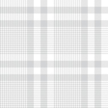 Beyaz Glen Ekose desenli, moda tekstil ve grafikleri için uygun.