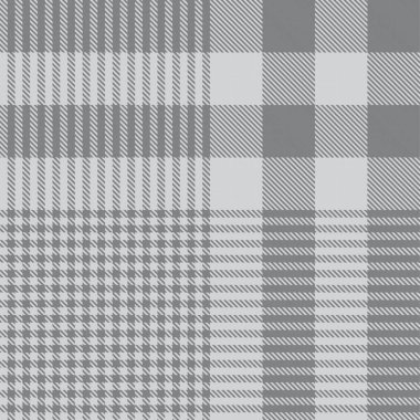 Gri Glen Ekose desenli, moda tekstil ve grafikleri için uygun.