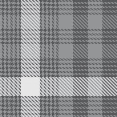 Gri Glen Ekose desenli, moda tekstil ve grafikleri için uygun.