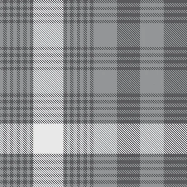 Grey Glen Plaid Texturizado Padrão Sem Costura Adequado Para Têxteis —  Vetores de Stock