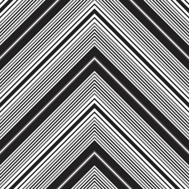 Siyah ve beyaz Chevron köşegen çizgili desensiz arka plan moda tekstil ve grafikleri için uygun.