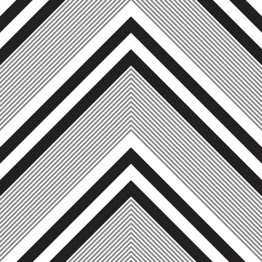 Siyah ve beyaz Chevron köşegen çizgili desensiz arka plan moda tekstil ve grafikleri için uygun.
