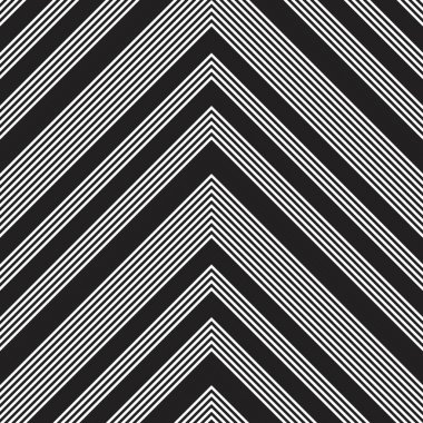 Siyah ve beyaz Chevron köşegen çizgili desensiz arka plan moda tekstil ve grafikleri için uygun.