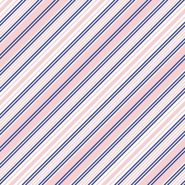 Moda tekstili ve grafikleri için uygun pembe ve deniz köşegenli çizgili dikişsiz arkaplan