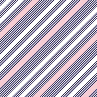 Moda tekstili ve grafikleri için uygun pembe ve deniz köşegenli çizgili dikişsiz arkaplan