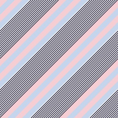 Moda tekstil ve grafikleri için uygun gök mavisi köşegen çizgili dikişsiz arkaplan
