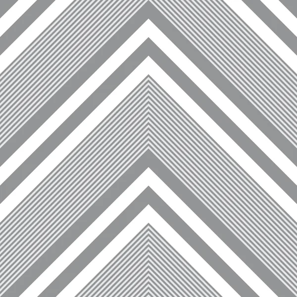 White Chevron Diagonal Striped Seamless Pattern Background Suitable Fashion Textiles — Stock Vector