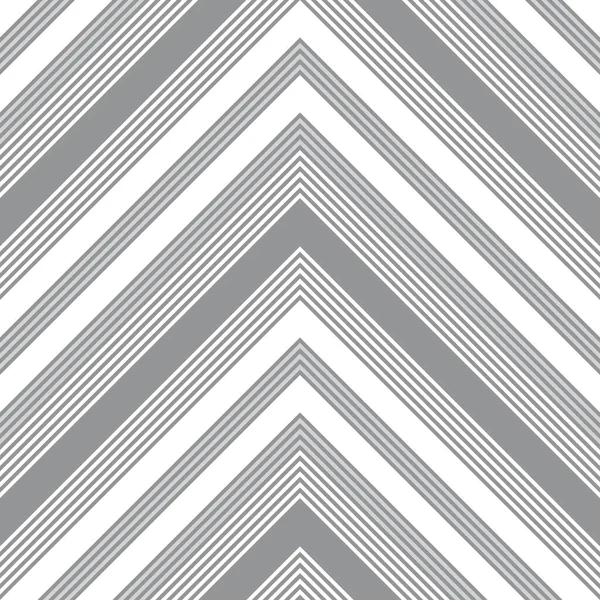 White Chevron Diagonal Striped Seamless Pattern Background Suitable Fashion Textiles — Stock Vector