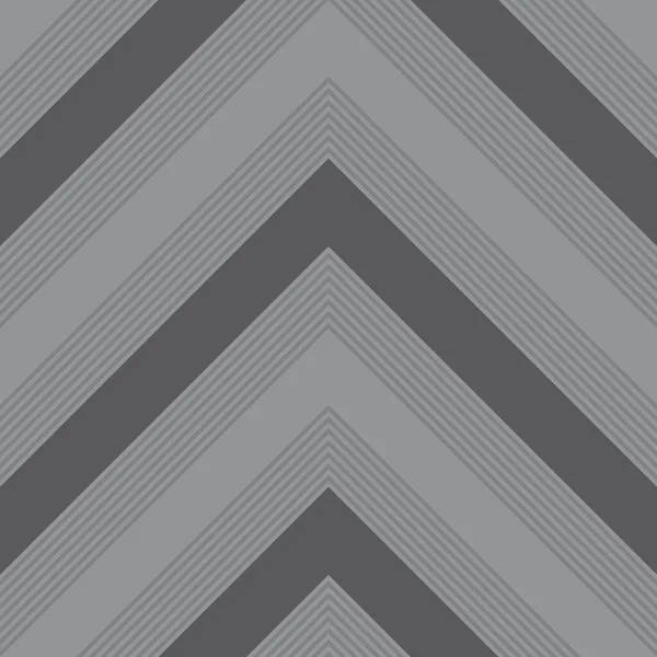 Graue Chevron Diagonal Gestreifte Nahtlose Muster Hintergrund Geeignet Für Modetextilien — Stockvektor