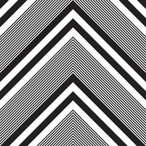 Fondo Sin Costuras Rayado Diagonal Chevron Blanco Negro Adecuado Para — Archivo Imágenes Vectoriales