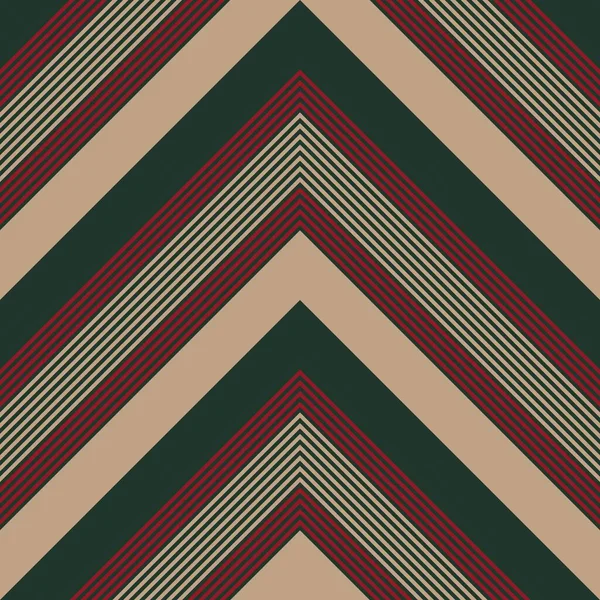 ファッション繊維 グラフィックに適したクリスマスシェブロン斜めの縞模様シームレスなパターンの背景 — ストックベクタ