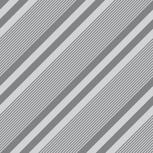 Grauer Diagonal Gestreifter Nahtloser Musterhintergrund Für Modetextilien Grafiken — Stockvektor