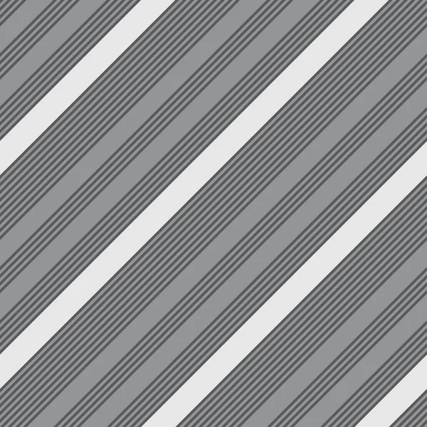 Grijs Diagonaal Gestreepte Naadloze Patroon Achtergrond Geschikt Voor Mode Textiel — Stockvector