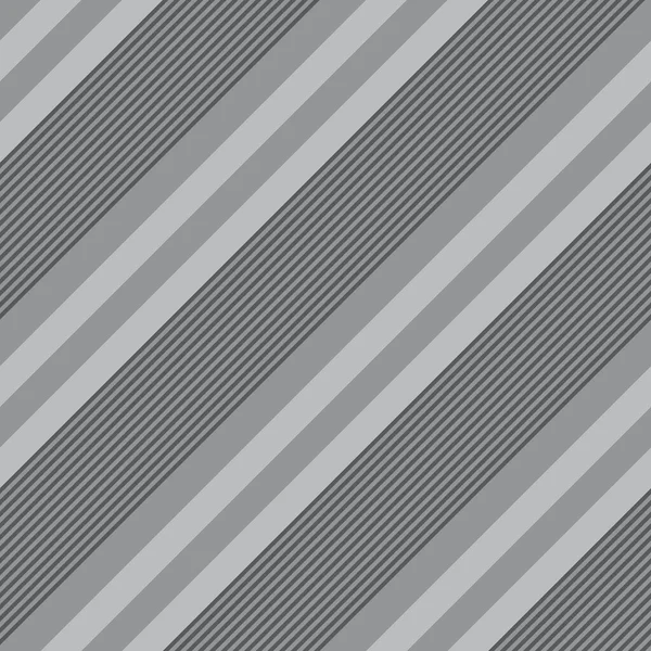 灰色斜角条纹无缝图案背景 适用于时尚纺织品 — 图库矢量图片
