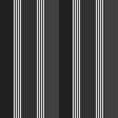 Moda tekstil ve grafikleri için uygun siyah ve beyaz dikey çizgili düz desenli arkaplan