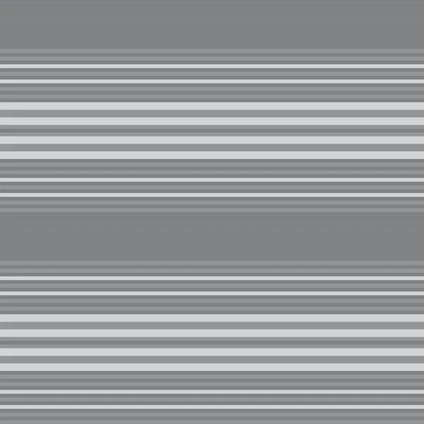 Gris Horizontal Rayado Sin Costuras Patrón Fondo Adecuado Para Textiles — Vector de stock