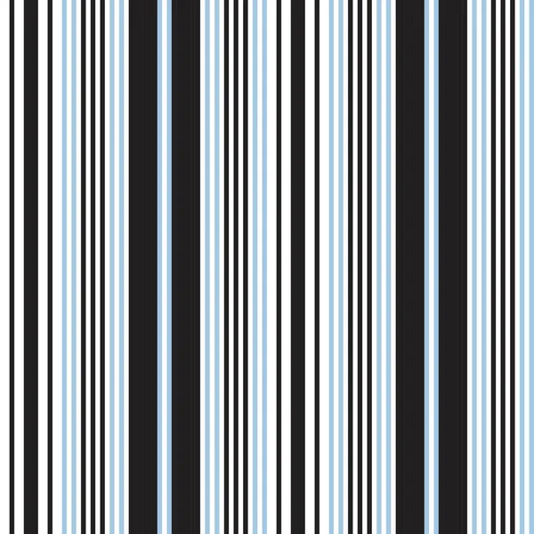 Sky Blue Vertical Striped Seamless Pattern Background Suitable Fashion Textiles — Stock Vector