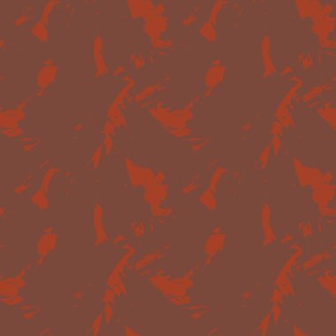 Moda tekstili ve grafikleri için uygun turuncu fırça darbesi kamuflajı soyut, kusursuz desen arkaplanı