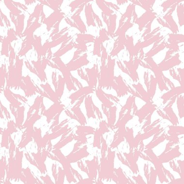 Pembe Fırça Vuruşu Kamuflaj soyut kusursuz model arka planı moda tekstil ve grafikleri için uygundur