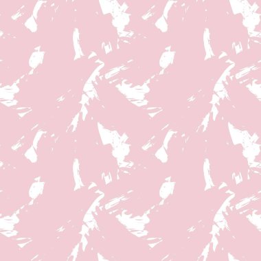 Pembe Fırça Vuruşu Kamuflaj soyut kusursuz model arka planı moda tekstil ve grafikleri için uygundur