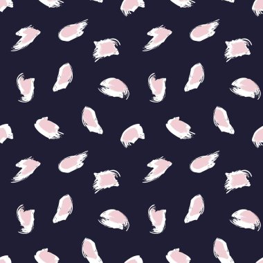 Pembe donanma fırça darbesi kamuflaj soyut kusursuz model arka planı moda tekstil ve grafikleri için uygun