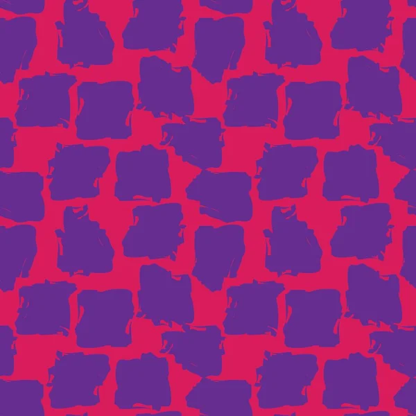 Purple Brush Stroke Camouflage Abstrait Fond Motif Sans Couture Adapté — Image vectorielle