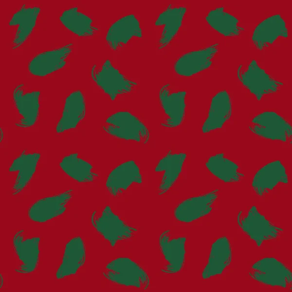 Campaña Cepillo Navidad Camuflaje Abstracto Sin Costura Patrón Fondo Adecuado — Vector de stock