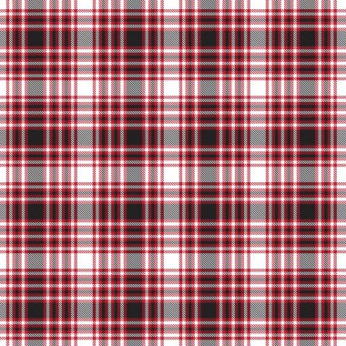 Moda tekstil ve grafikleri için uygun kırmızı ekose, kareli, tartan desenli