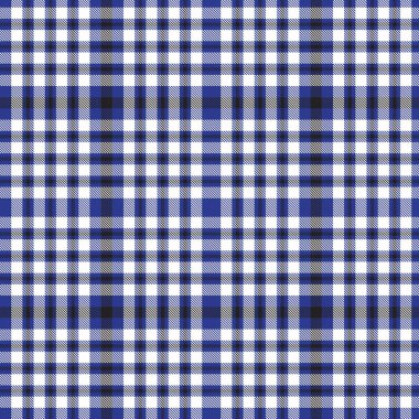 Mavi ekose, kareli, ekose desenli moda tekstil ve grafikleri için uygun.