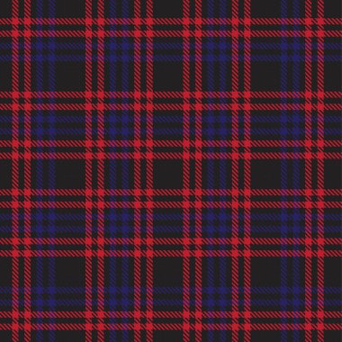 Moda tekstil ve grafikleri için uygun kırmızı ve lacivert, ekoseli, ekoseli, ekosesiz desenli