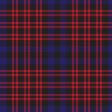Moda tekstil ve grafikleri için uygun kırmızı ve lacivert, ekoseli, ekoseli, ekosesiz desenli
