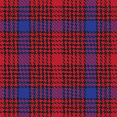 Moda tekstil ve grafikleri için uygun kırmızı ve lacivert, ekoseli, ekoseli, ekosesiz desenli
