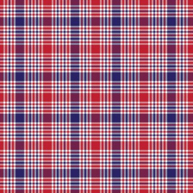 Moda tekstil ve grafikleri için uygun kırmızı ve lacivert, ekoseli, ekoseli, ekosesiz desenli