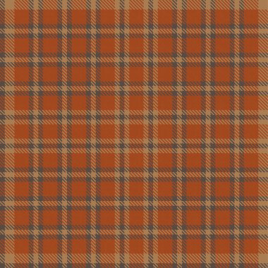 Turuncu ekose, kareli, tartan desenli moda tekstil ve grafikleri için uygun.