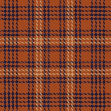 Turuncu ekose, kareli, tartan desenli moda tekstil ve grafikleri için uygun.