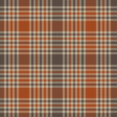 Turuncu ekose, kareli, tartan desenli moda tekstil ve grafikleri için uygun.