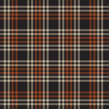 Turuncu ekose, kareli, tartan desenli moda tekstil ve grafikleri için uygun.