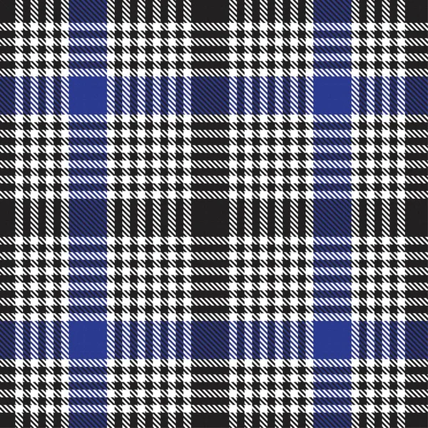 Blue Plaid Checkered Tartan Seamless Pattern Suitable Fashion Textiles Graphics — стоковый вектор