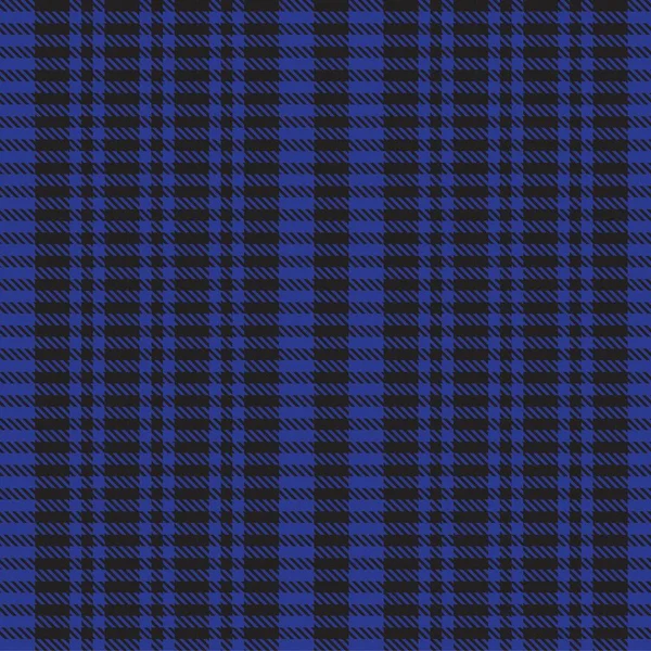 Xadrez Azul Xadrez Tartan Sem Costura Padrão Adequado Para Têxteis —  Vetores de Stock