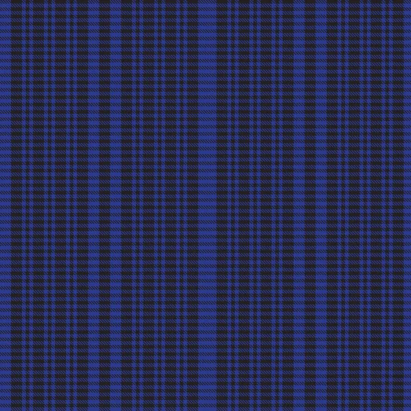 蓝色格子格子 格子格子 格子呢无缝图案 适合于时尚纺织品和图形 — 图库矢量图片