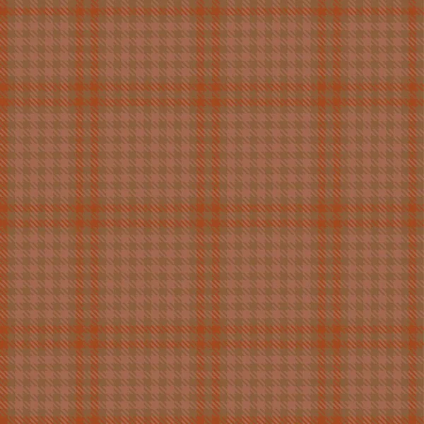 Plaid Naranja Cuadros Tartán Patrón Sin Costura Adecuado Para Textiles — Archivo Imágenes Vectoriales