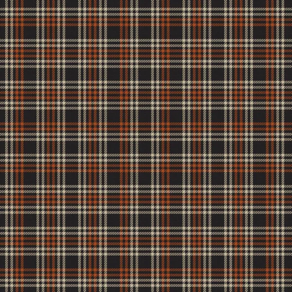 Carreaux Carreaux Orange Motif Tartan Sans Couture Adapté Aux Textiles — Image vectorielle