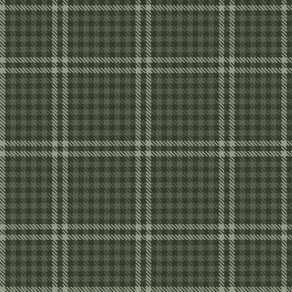 Green Plaid Kostkovaný Tartan Bezešvý Vzor Vhodný Pro Módní Textil — Stockový vektor