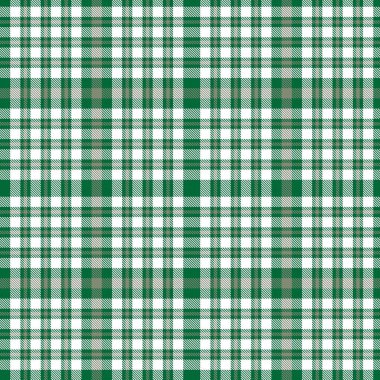 Moda tekstil ve grafikleri için uygun yeşil ekoseli, kareli, tartan desenli
