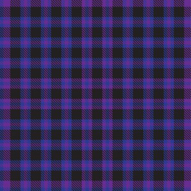 Mor ekose, kareli, tartan desenli moda tekstil ve grafikleri için uygun.